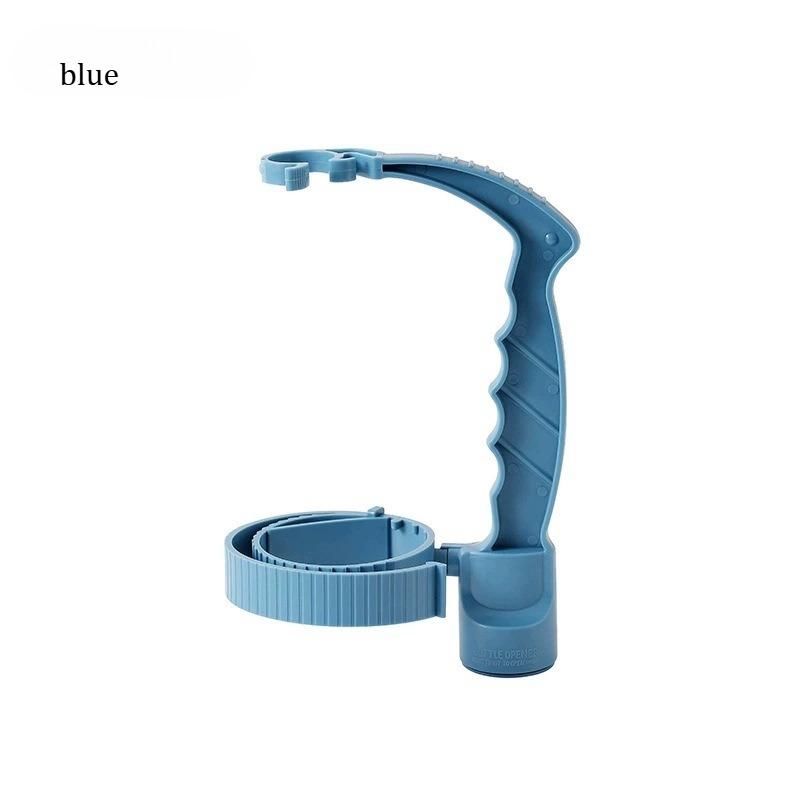 

Beverage bottle handle holder with adjustable anti slip strap auxiliary handle multipurpose oil pot with lemon lid handle holder зелёный
