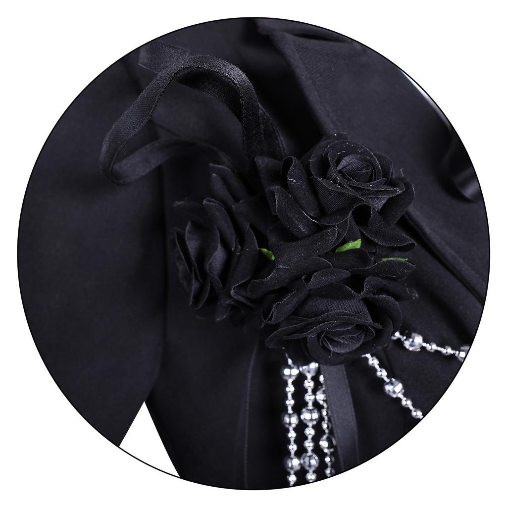 Black deacon cos serve black rose charbo sauce black door cosplay two-dimensional anime character