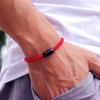 New Grade A Keel Rope Bracelet Men Stainless Steel Magentic Clasp Pulsera Roja Braclet Tissu Homme Gift For Him Cord Chain Joias
