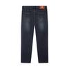 Qipai Men's Wool Blend Straight Leg Stretch Jeans