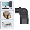 PDU Power Extension Adapter Power Extension Converters IEC320 C14 to C5 Left Angle PDU Power Cord For Electronics