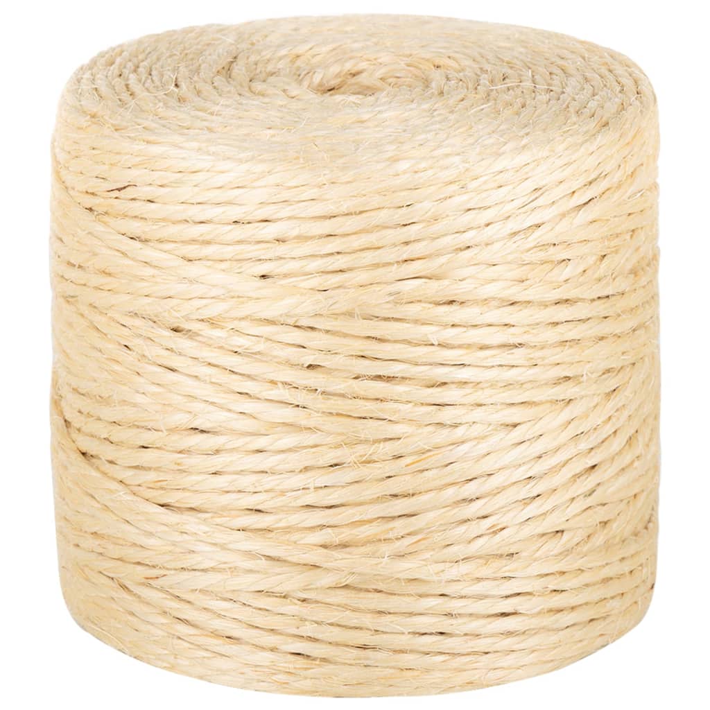 Sisal Rope 100percent Natural Sisal 4 Mm Diameter 50 M Length