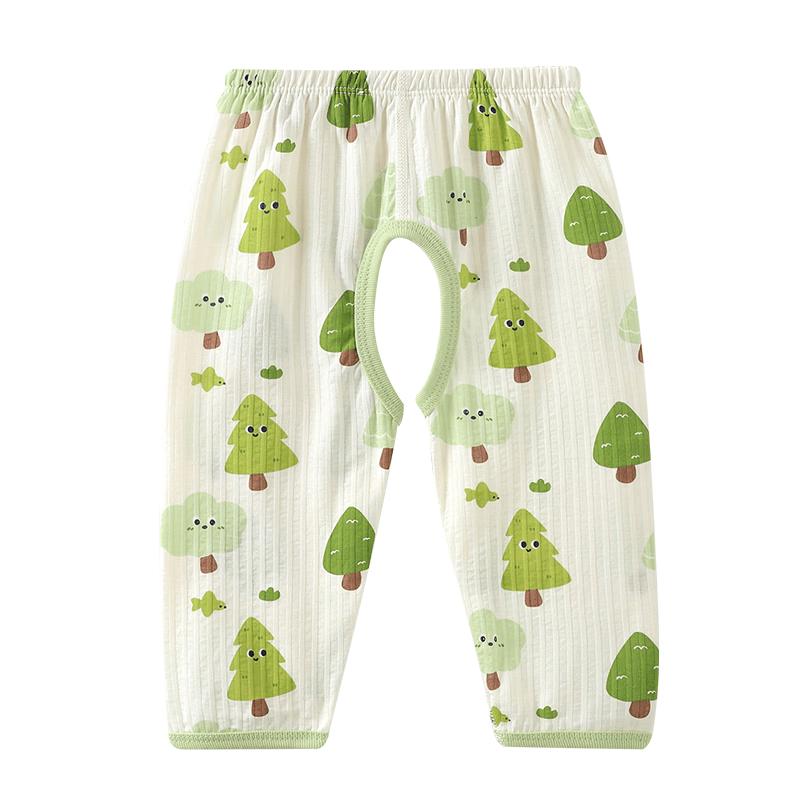Baby Summer Thin Open-Crotch Long Pants 80