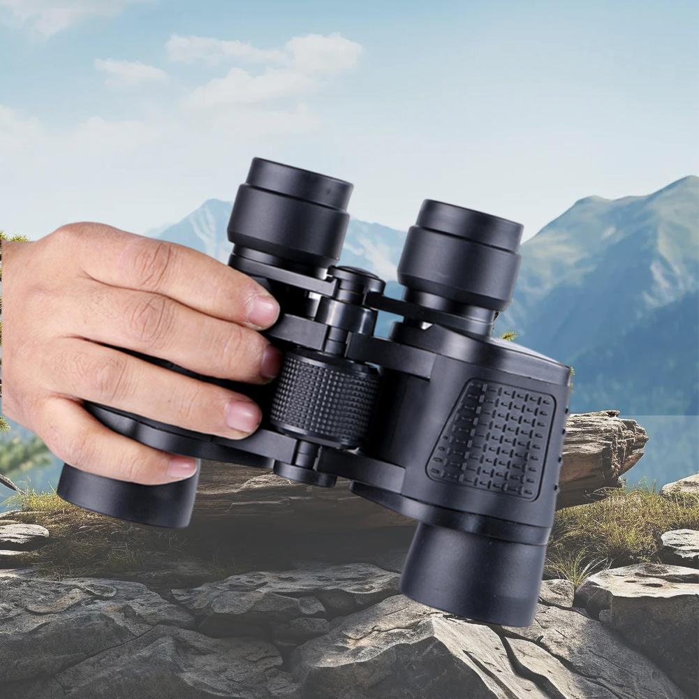 80x80 Outdoor Binoculars Lightweight Powerful Telescope Low Light Night Vision Telescope for Outdoor Sports Games and Concerts