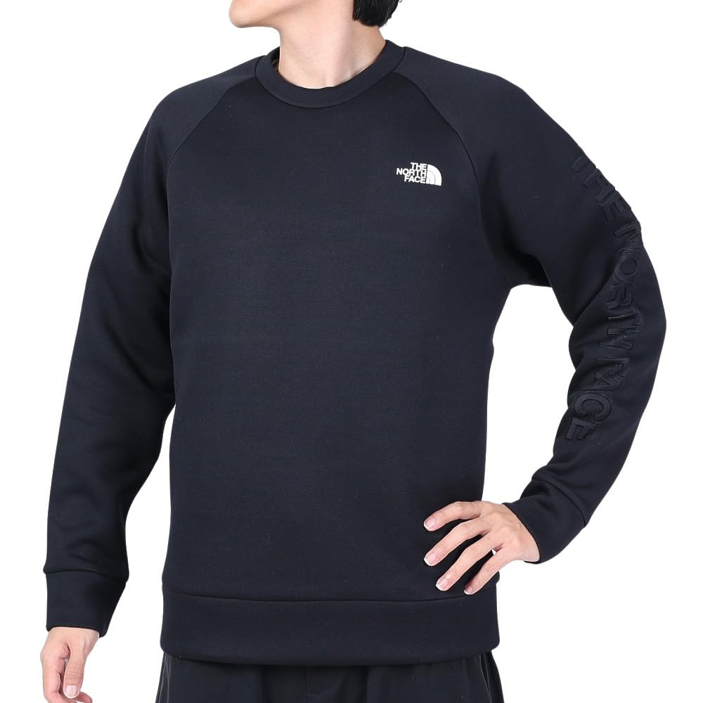 

North Tech Air Sweat Crew Stretch Electrostatic Care Black O [The Face] Men s [FW23]
