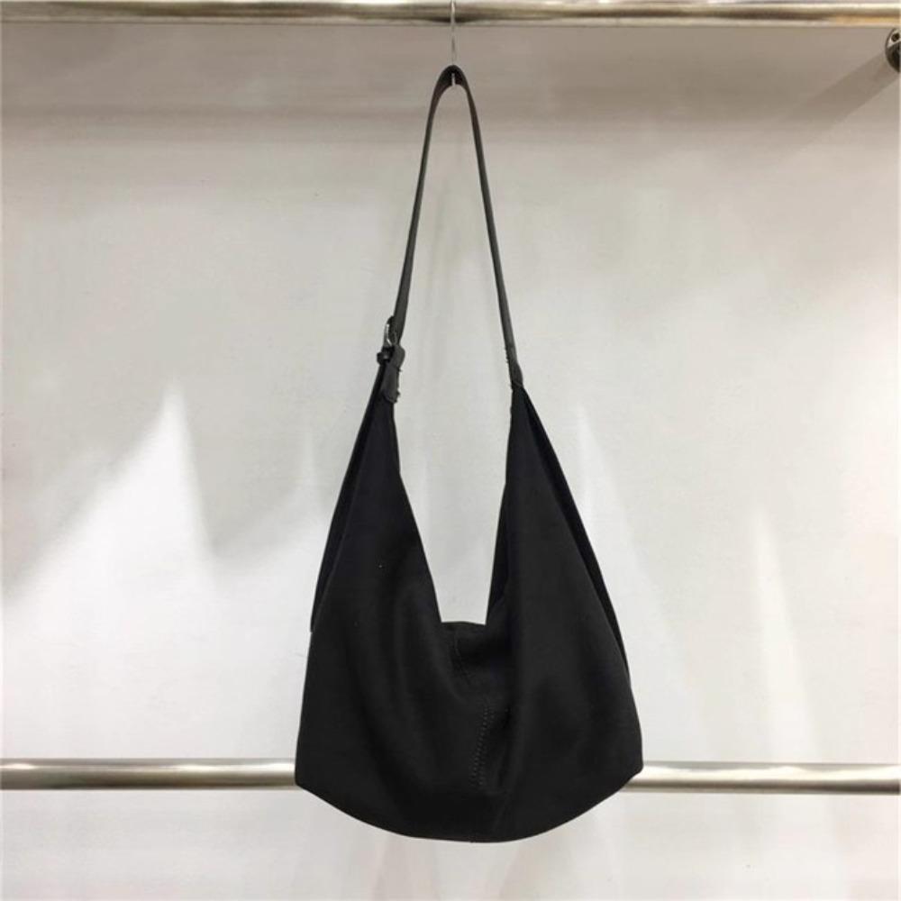 Korean niche design large-capacity bag 2025 new retro casual shoulder messenger bag fashion tote bag women