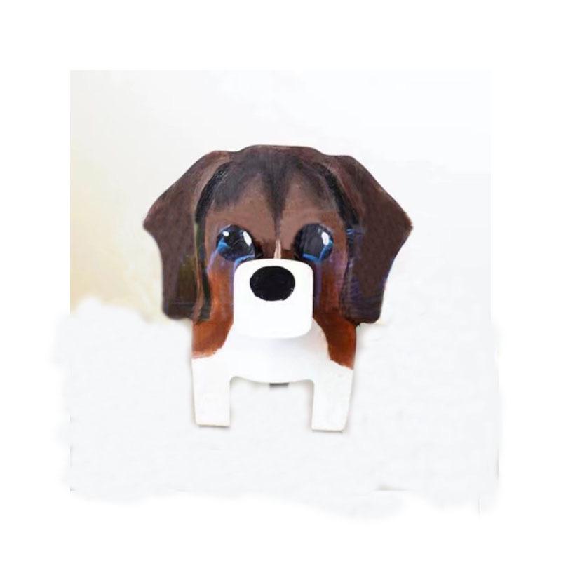 Wooden Animal Glasses Holder Display Stand for Office or Living Room Decor