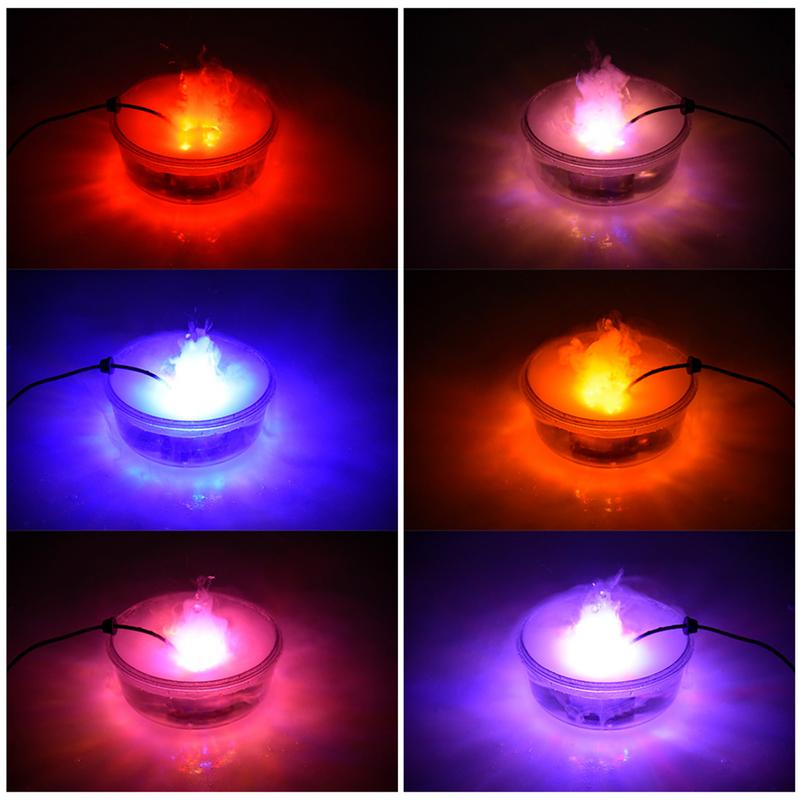 Halloween Hexe Topf Kessel Party Requisite Farbwechselnde Feiertags Requisite Dekoration Nebelmaschine Rauch Nebel Maschine mit LED Licht