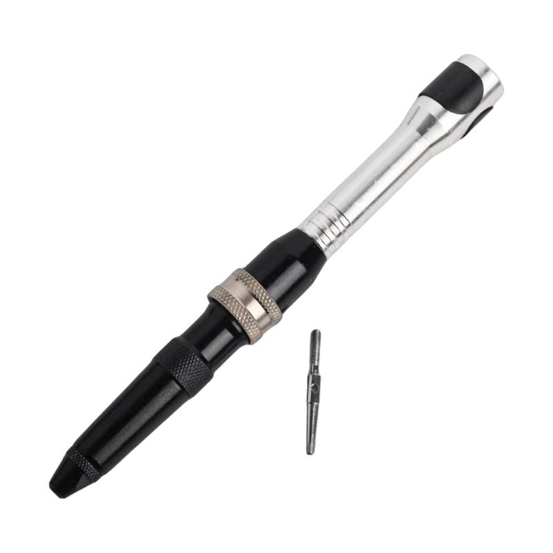 Powerful Stone Carving Tool Black Vibration Head Replacement Handle for Jade Polishing and Enhanced Craftsmanship