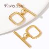 18k Gold Plated Toggle Clasp For Jewelry,OT Clasps For Bracelets Accessories DIY Jewelry Making Necklaces Connectors Findings