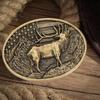 Metalllegierungs-Gürtelschnallen für Männer, handgefertigtes Gürtelzubehör, DIY, Western-Cowboy-Rock-Stil