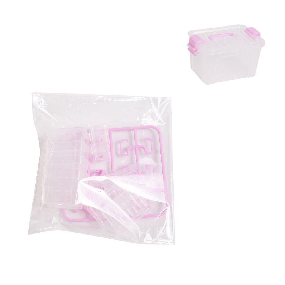5pcs Waterproof Mini Storage Box Transparent Mini Storage Drawer Beading Storage Case  Ornament