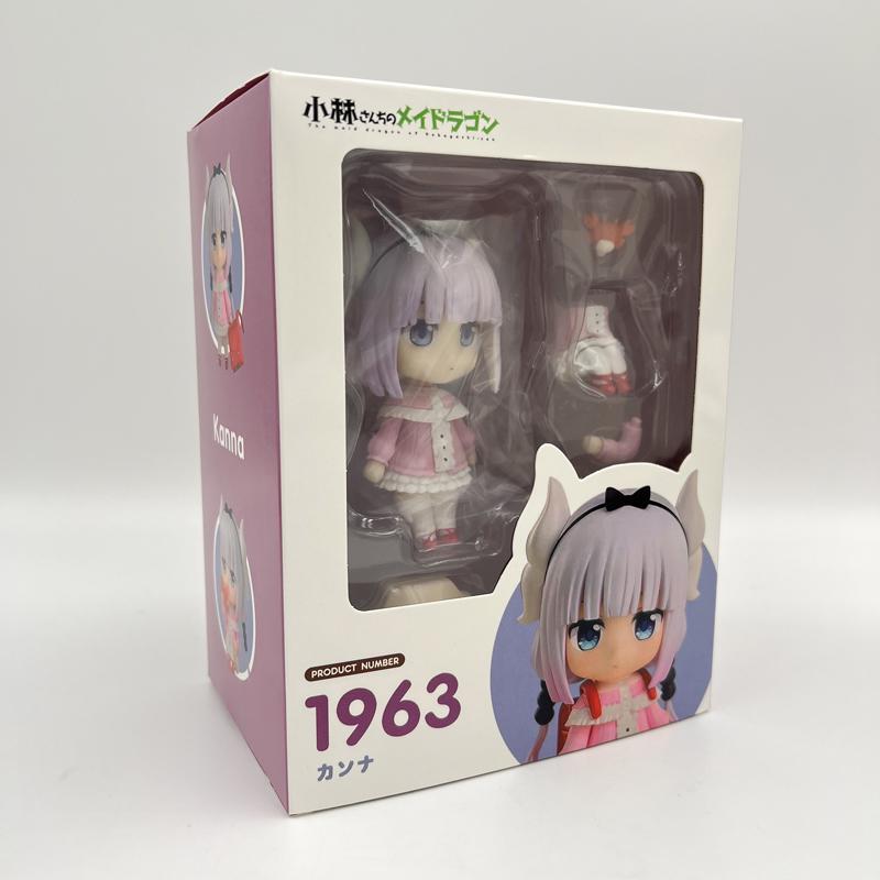 

1963 Miss Kobayashi s Dragon Maid Kanna Anime Girl Figure Kanna Kamui Action Figure Колекційна модель ляльки Іграшки Подарунки retail box