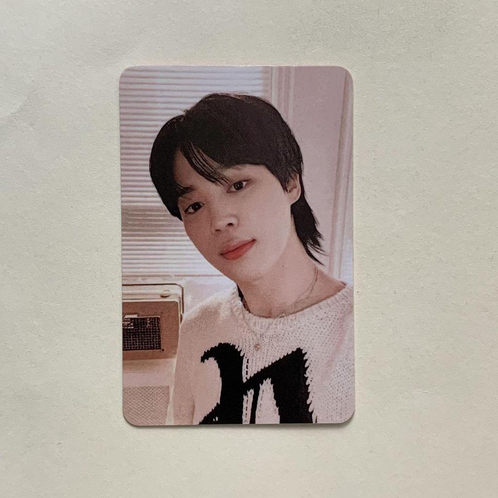 [USED] BTS Limited Public Broadcast Jimin FACE Winner Sanok Trading Card