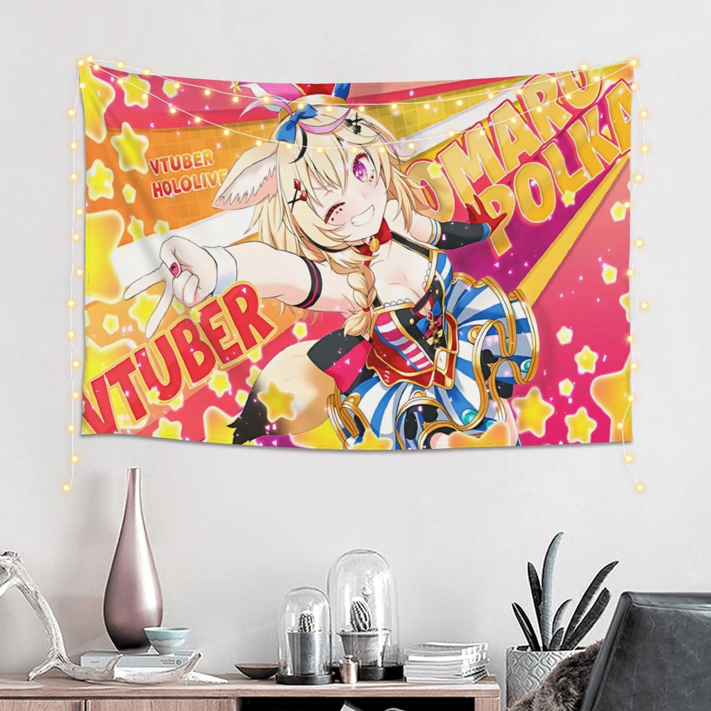 Colorful Anime Girl Tapestry Wall Hanging Blanket Tapestry Home Decor Items Wall Decorations