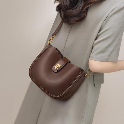 Damen Sattel Crossbody Tasche Frühling/Sommer 2026: Hochwertige, vielseitige Unterarm-Schultertasche