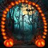 Dahlia & Chrysanthemum LED String Lights for Halloween Decoration