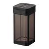 Jitsugyo (Yamazaki) Spice Bottle L Black Approx. W4.8 X D4.8 X H10cm Tower Sliding Open/Close Amount Adjustable 5826