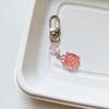 Colorful Jelly Pineapple Turtle Charm Keychains Drip Gum Retro Turtle Pendant Keyring Hanging Ornament Pendant Accessories Gift