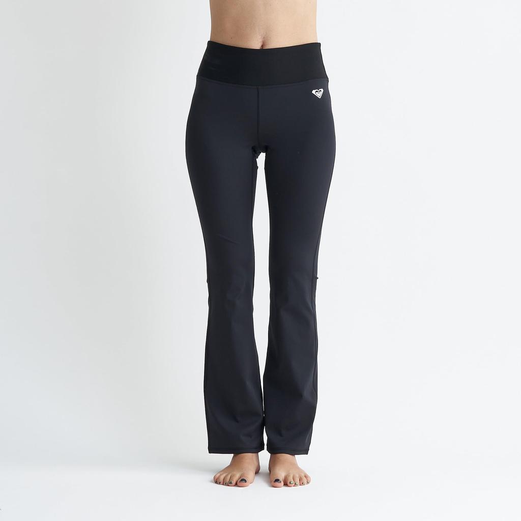 Leggings Amphibious High Waist Flare Leggings RPT241515 BLK [Roxy] Women's