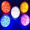 LED Warning Light Bulbs Car Round Tail Lights Turn Singal Light Motorcycle Brake Stop Marker Lamp