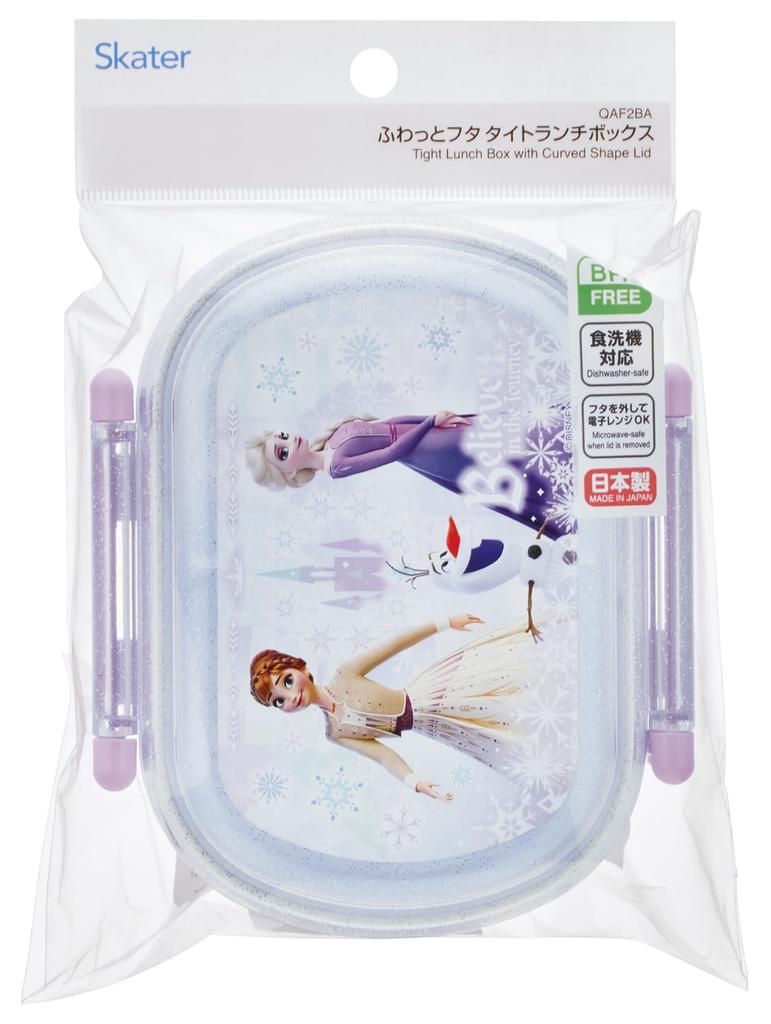 Skater Bento Fluffy Serving Single Made In Dishwasher and Microwave Disney Frozen Size Kids' Box, Capacity, Tier, 360ml, Japan, Safe, 26, Girl's