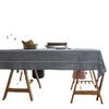 Polyester Jacquard Hollow Braid Lines Geometric Rectangle Dining Table Cloth Tablecloth Coffee Table Cover