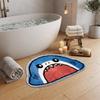 Cartoon Animal Irregular Shaped Rug Non Slip Absorbent Bathroom Mat Living Room Bedroom Entryway Doormat Home Decor