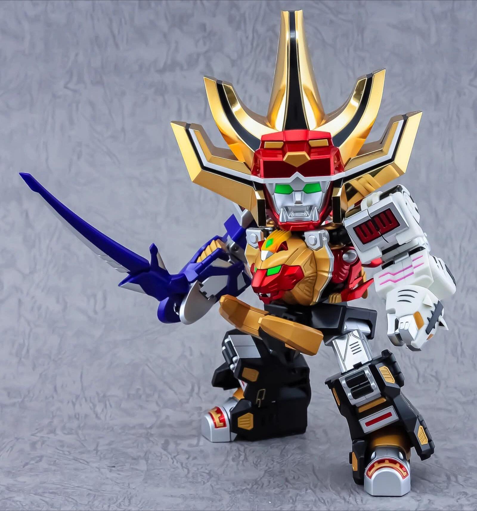 ACTION TOYS ES Сплав Hyakujuu Sentai Gaoranger Gao King Меха Готовая Фигурка Модель Игрушки Подарки Коллекционные