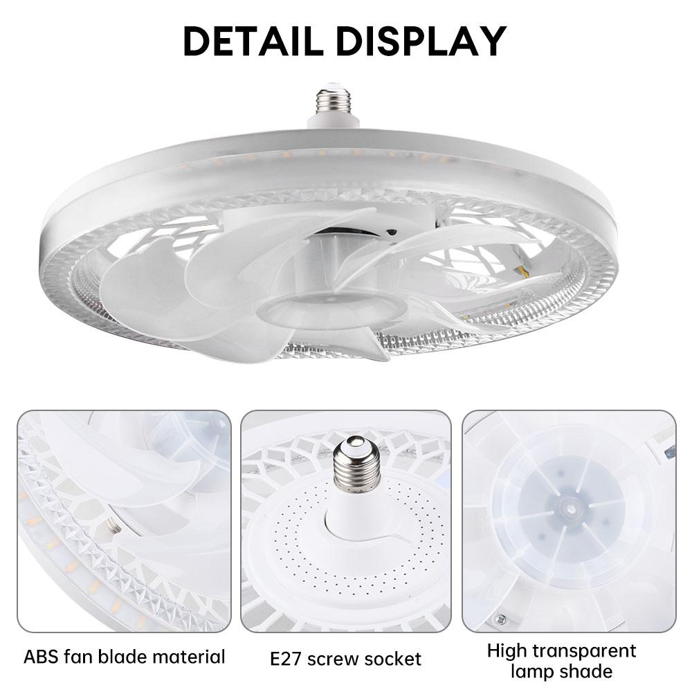Ceiling Fans with Lights Dimmable Low Profile Ceiling Fans with Lights and Remote 3 Colors Dimmable LED for Living Room Bedroom