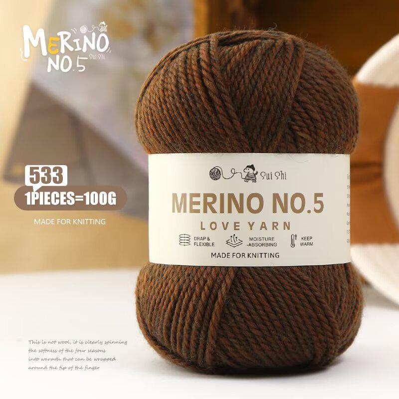 Australian Wool Chunky Scarf & Sweater Yarn for Hand Knitting
