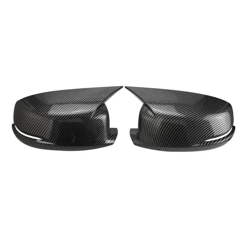 For Honda Accord 2008-2017 Car Sticker Rearview Side Mirror Cover Wing Cap Exterior Door Rear View Case Trim Carbon Fiber Look
