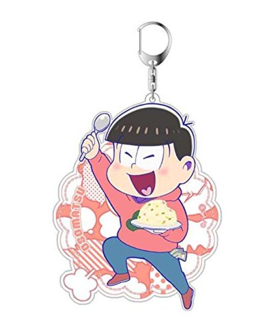 Original Illustration Munching Acrylic Keychain Osomatsu Osomatsu-san
