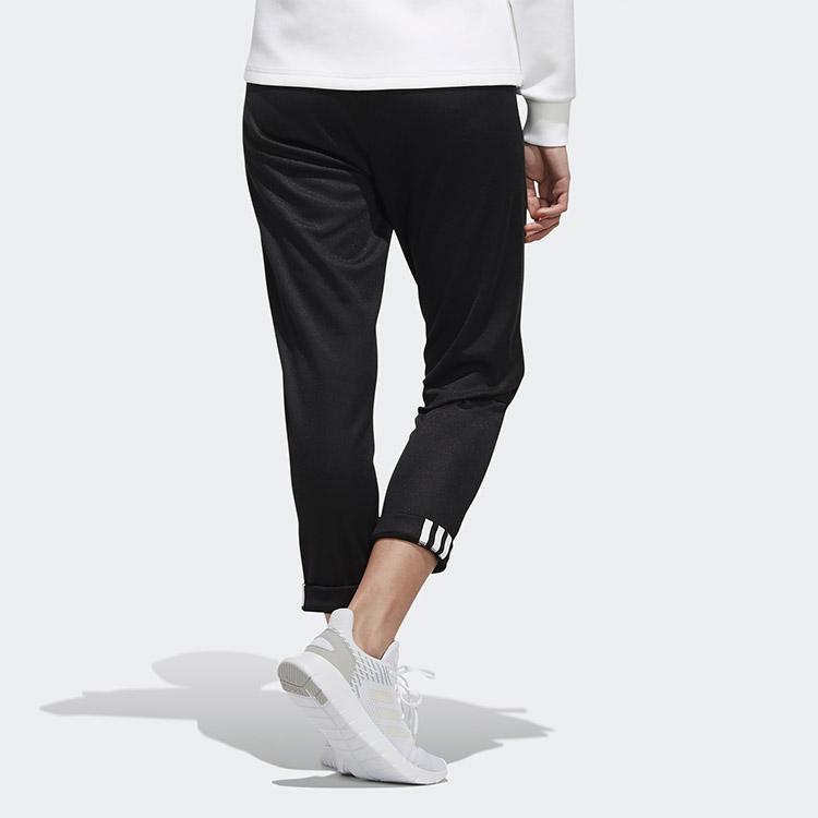 Adidas Neo Cuffed Knit Athletic Slim Pants Women Pants Black EI4662