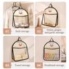 Underwear Storage Bag Wall Hanging Breathable Mesh Bag Socks Storage Bag Wardrobe Organizer Toy Doll Storage Bag With Hook
