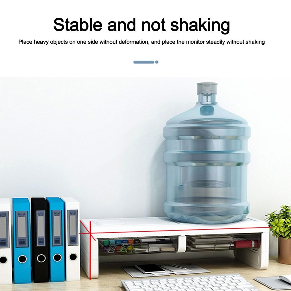 Desktop Computer Monitor Stand with Drawer Monitor Stand New Computer Heightening Rack