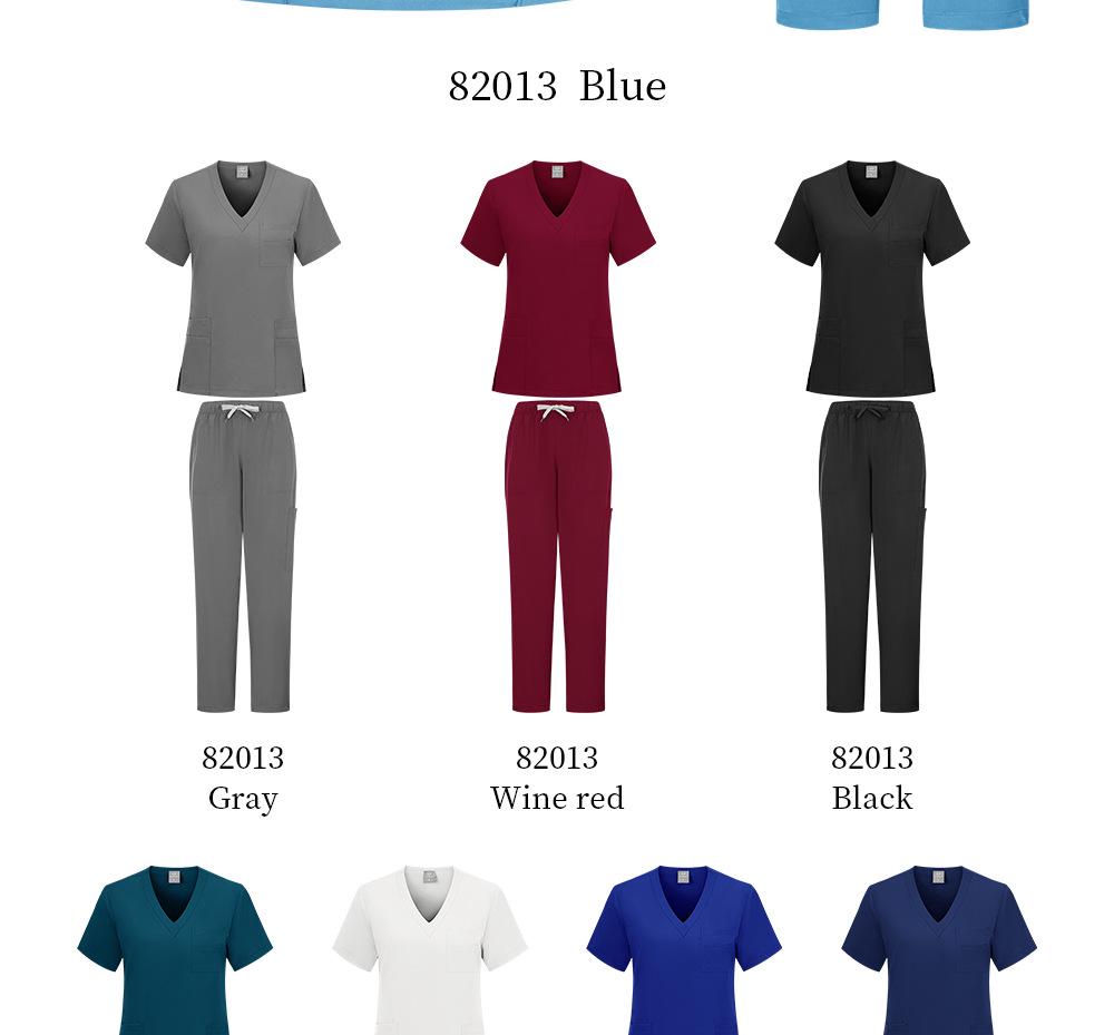 Unisex Medical Scrub Suit - Sweat-Absorbing, Heat-Dissipating Workwear for Hospital Operating Rooms
