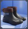 Cross-Border Fashion Men's Short Rain Boots - Trendy, Cool, Warm Rubber Wading Shoes for Outdoors