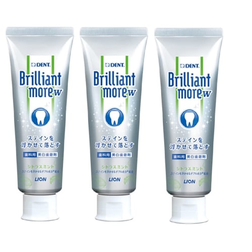 

Brilliant More Double Citrus Mint [Brilliant more W] 3 bottles Dental exclusive whitening