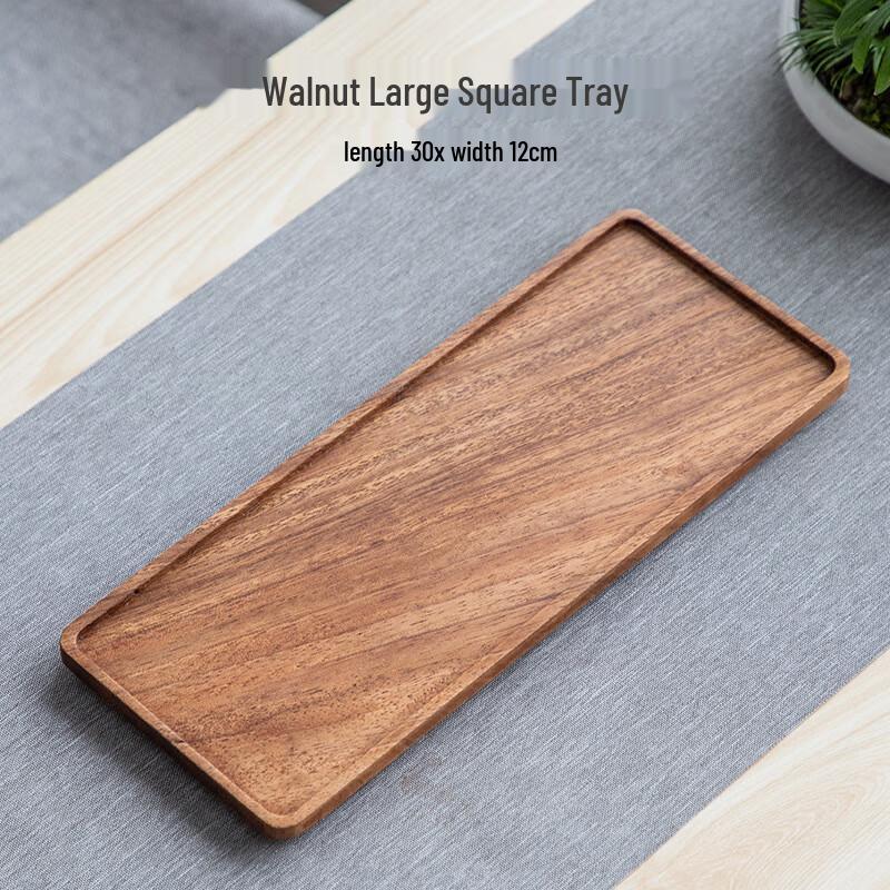 Shanzhongshan Chinese Style Walnut Wood Tea Tray