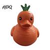 Detailed Design Ornament Glowing Resin Duck Figurine with LED Light Decorative Night