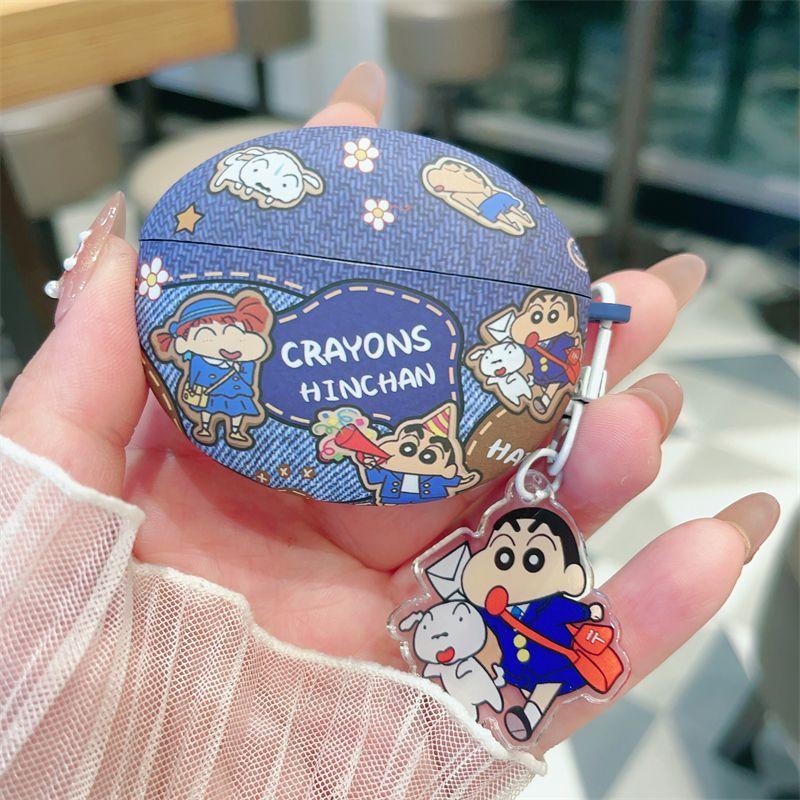 

Free4 Защитный чехол Милый Аниме Кролик Силиконовый Матовый Мягкий Чехол Enco Free4 Чехол для Bluetooth-гарнитуры Ударопрочный Для пары Мужской и Женский OPPO Enco free4 College Xiao Xin + Listed