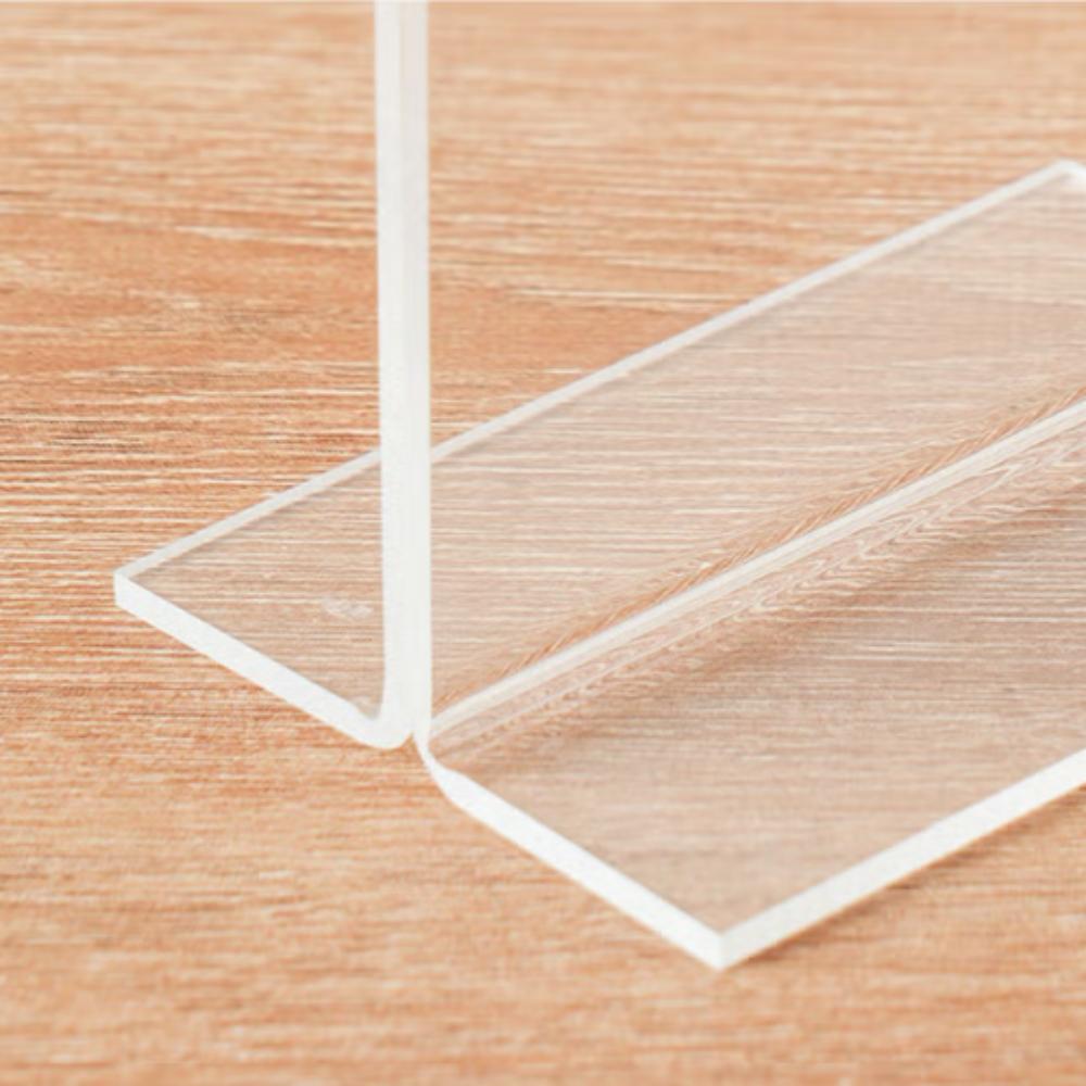 Supporto verticale trasparente a T per carte 7 X 9,7 cm