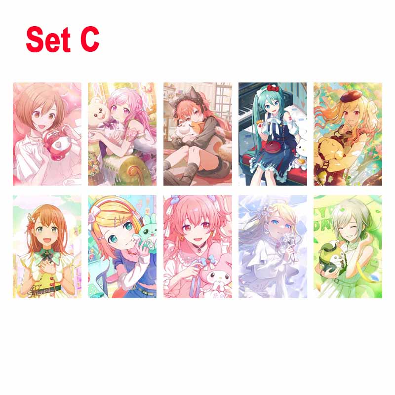 10/30pcs Anime Game Project Sekai Posters Vintage Dorm Home Wall Art Prints Decor Mural Bedroom Decoration Collage Kit Pictures