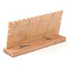 Espositore per Gioielli di Grande Capacità Espositore Multiplo per Collane con Ciondoli Espositore in Legno Scamosciato Rimovibile Decorazione