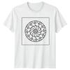 Abstract Swirl Art Mens T-Shirt Ladies Tee Graphic Unisex Top