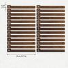 26 Stück Vinyl-Schallplatten-Trenner, alphabetischer Organizer, einfach zu verwendender hölzerner Alphabet-Trenner