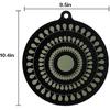 9.5 Inch Thermochromic Silicone Induction Cooktop Protect Mat,2Pcs Induction Cooktop Protective Cover,Non-Slip Pads to Prevent Pots and Pans from