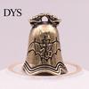 Brass Pendant Old Bronze Bell Finely Build Decorative Compact Decorate Gourd Non-deforming Antique for Living Room Ornament