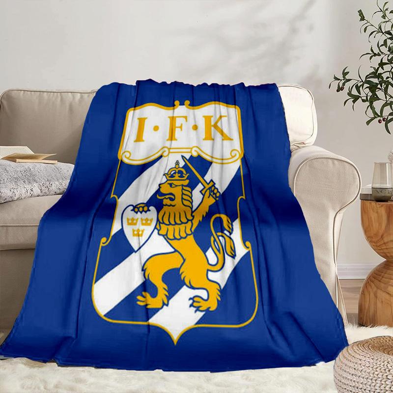 IFK Gothenburg Portable Blanket/Soft Blanket Bedding Blanket Suitable for Travel Camping Living Rooms Offices Sofas Fan Gifts